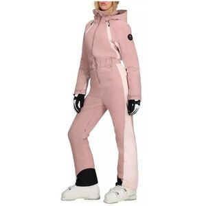 Obermeyer Women's Pink Hooded Ski Suit